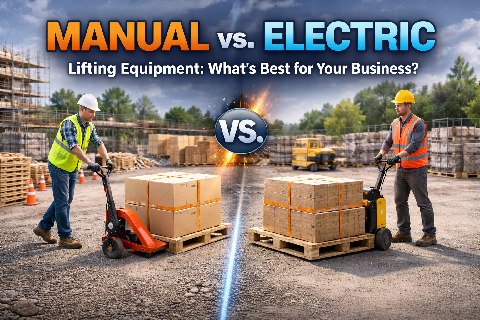Manual vs. Electric Lifting Equipment: What’s Best for Your Business?