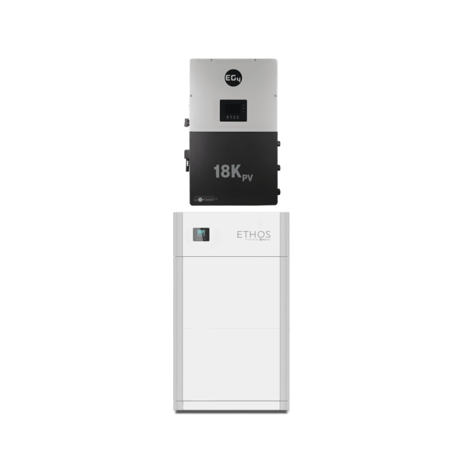 BigBattery ETHOS Energy Storage System with EG4 18kPV Hybrid Inverter (2 Modules)
