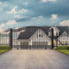 Aleko 14x6 ft Steel Sliding Driveway Gate - Serenity Provision