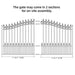 Aleko 12x6 ft Steel Sliding Driveway Gate - Serenity Provision