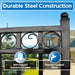 Aleko 16x6 ft Steel Sliding Driveway Gate - Serenity Provision