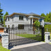 Aleko 16x6 ft Steel Sliding Driveway Gate - Serenity Provision