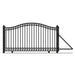 Aleko 14x6 ft Steel Sliding Driveway Gate - Serenity Provision