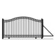 Aleko 14x6 ft Steel Sliding Driveway Gate - Serenity Provision