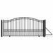 Aleko 14x6 ft Steel Sliding Driveway Gate - Serenity Provision