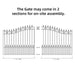 Aleko 14x6 ft Steel Sliding Driveway Gate - Serenity Provision