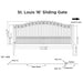 Aleko 16x6 ft Steel Sliding Driveway Gate - Serenity Provision