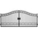 Greatbear 16x8 ft Steel Dual Swing Driveway Gate - Serenity Provision