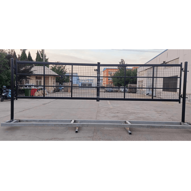 Greatbear 18 ft Farm Steel Grid Driveway Gate - Serenity Provision