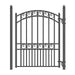 Aleko 18ft Steel Sliding Driveway Gate with 5ft Pedestrian Gate - Serenity Provision