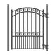 Aleko 18ft Steel Sliding Driveway Gate with 5ft Pedestrian Gate - Serenity Provision