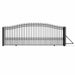 Aleko 18x6 ft Steel Sliding Driveway Gate - Serenity Provision