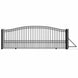 Aleko 18x6 ft Steel Sliding Driveway Gate - Serenity Provision