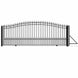 Aleko 18x6 ft Steel Sliding Driveway Gate - Serenity Provision