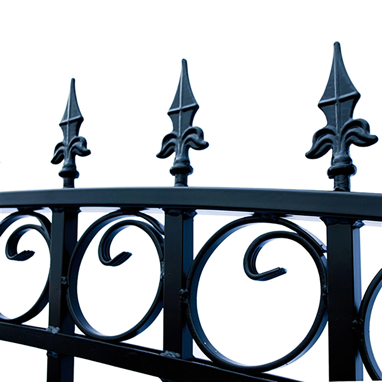Greatbear 18x6 ft Steel Dual Swing Driveway Gate - LONDON Style - Serenity Provision