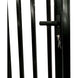 Aleko 16x7 ft Steel Dual Swing Driveway Gate with Pedestrian Door - Serenity Provision