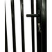 Greatbear 18x7 ft Steel Dual Swing Driveway Gate with Pedestrian Door - Serenity Provision