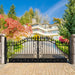 Greatbear 18x8 ft Steel Dual Swing Driveway Gate - Serenity Provision