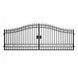Greatbear 18x8 ft Steel Dual Swing Driveway Gate - Serenity Provision