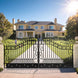 Greatbear 18x8 ft Steel Dual Swing Driveway Gate - Serenity Provision