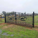 Greatbear 20x8 ft Steel Dual Swing Driveway Gate - Serenity Provision