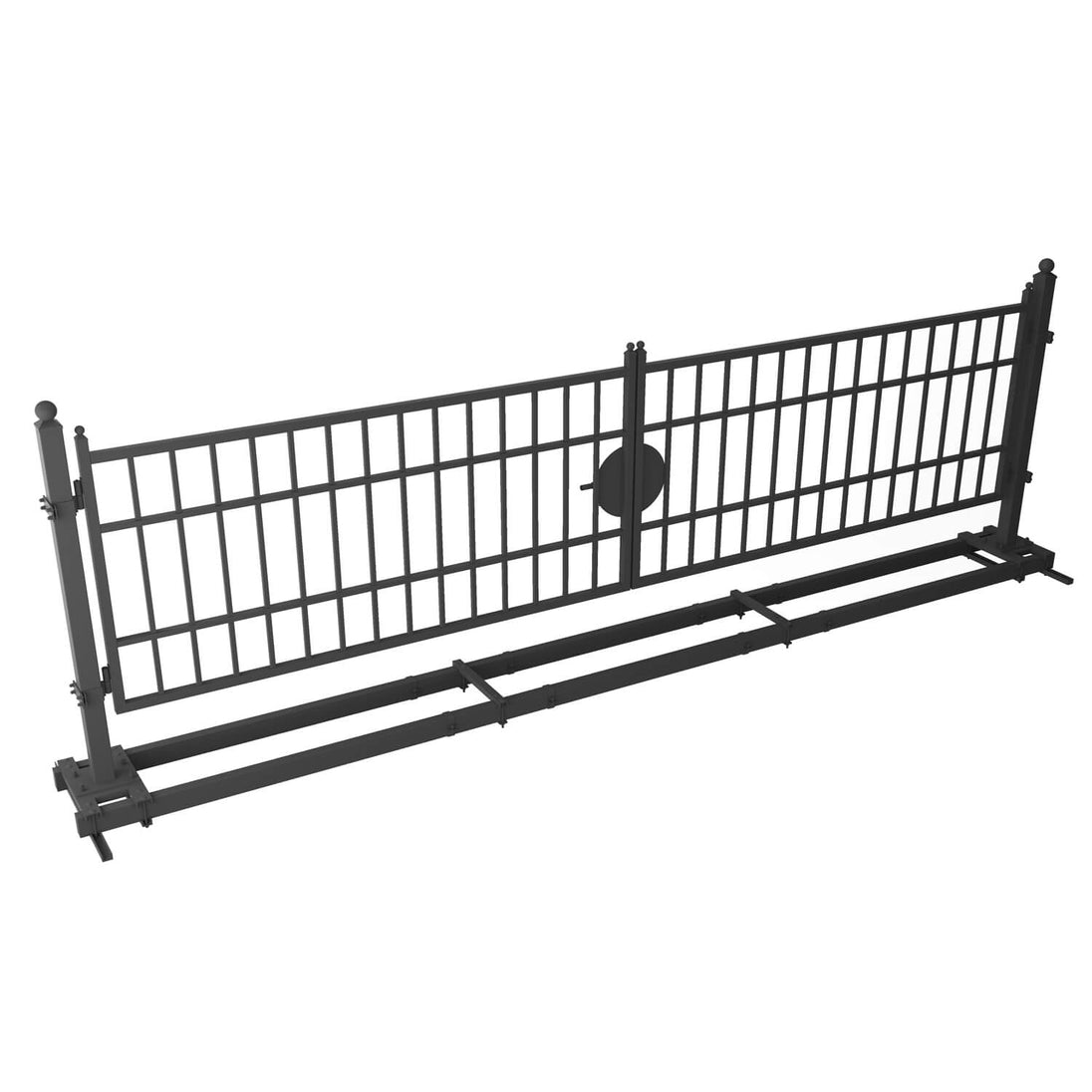 Greatbear 20 ft Steel Farm Driveway Gate - Serenity Provision