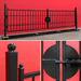 Greatbear 20 ft Steel Farm Driveway Gate - Serenity Provision