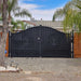 Greatbear 20x8 ft Steel Dual Swing Driveway Gate - Serenity Provision