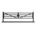 Greatbear 20 ft Farm Driveway Gate with Diagonal Tubes, Dual Swing - Serenity Provision