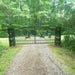 Greatbear 20x8 ft Dual Swing Driveway Gate with Ornamental Posts - Serenity Provision