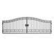 Greatbear 20x8 ft Steel Dual Swing Driveway Gate - Serenity Provision