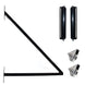 Aleko 25ft Steel Sliding Driveway Gate with 5ft Pedestrian Gate - Serenity Provision