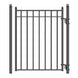 Aleko 25ft Steel Sliding Driveway Gate with 5ft Pedestrian Gate - Serenity Provision