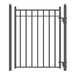 Aleko 20ft Steel Sliding Driveway Gate with 5ft Pedestrian Gate - Serenity Provision