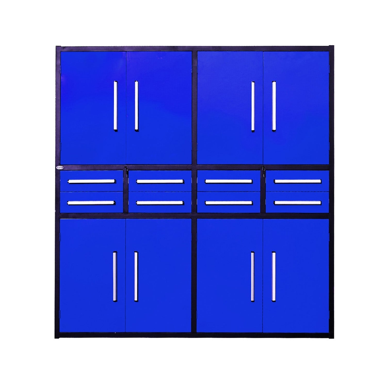 Chery Industrial 7ft Garage Storage Cabinet (8 Drawers & 4 Cabinets)