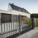 Greatbear 18x6 ft Steel Dual Swing Driveway Gate, VENICE Style - Serenity Provision