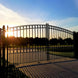 Greatbear 18x6 ft Steel Dual Swing Driveway Gate - PARIS Style - Serenity Provision