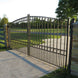 Greatbear 18x6 ft Steel Dual Swing Driveway Gate - PARIS Style - Serenity Provision