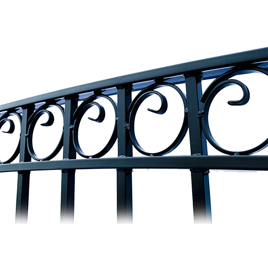 Greatbear 18x6 ft Steel Dual Swing Driveway Gate - PARIS Style - Serenity Provision