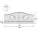 Greatbear 20x8 ft Steel Dual Swing Driveway Gate - Serenity Provision