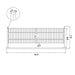 Greatbear 20 ft Steel Farm Driveway Gate - Serenity Provision
