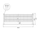 Greatbear 20 ft Steel Farm Driveway Gate - Serenity Provision