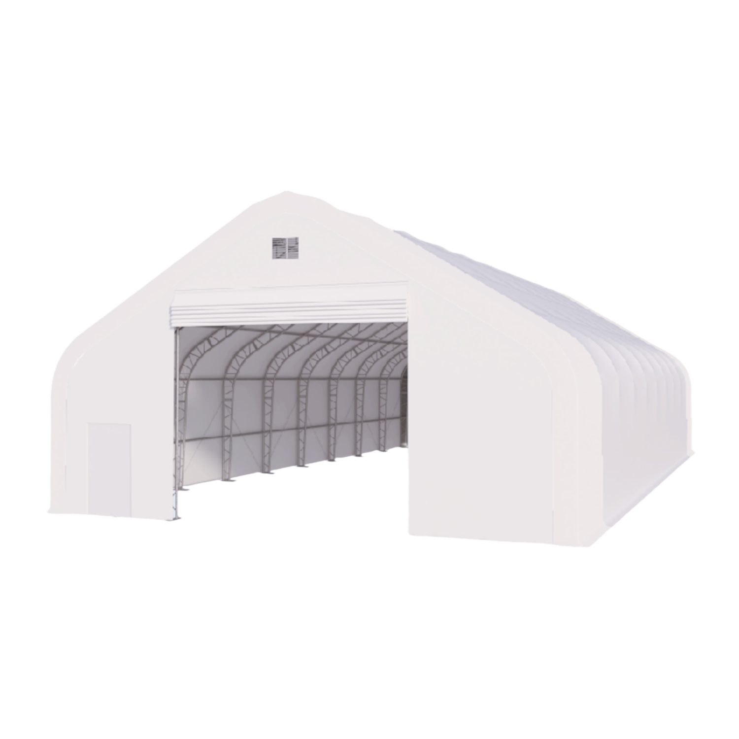 Gold Mountain Double Truss Storage Shelter W50'xL80'xH23'