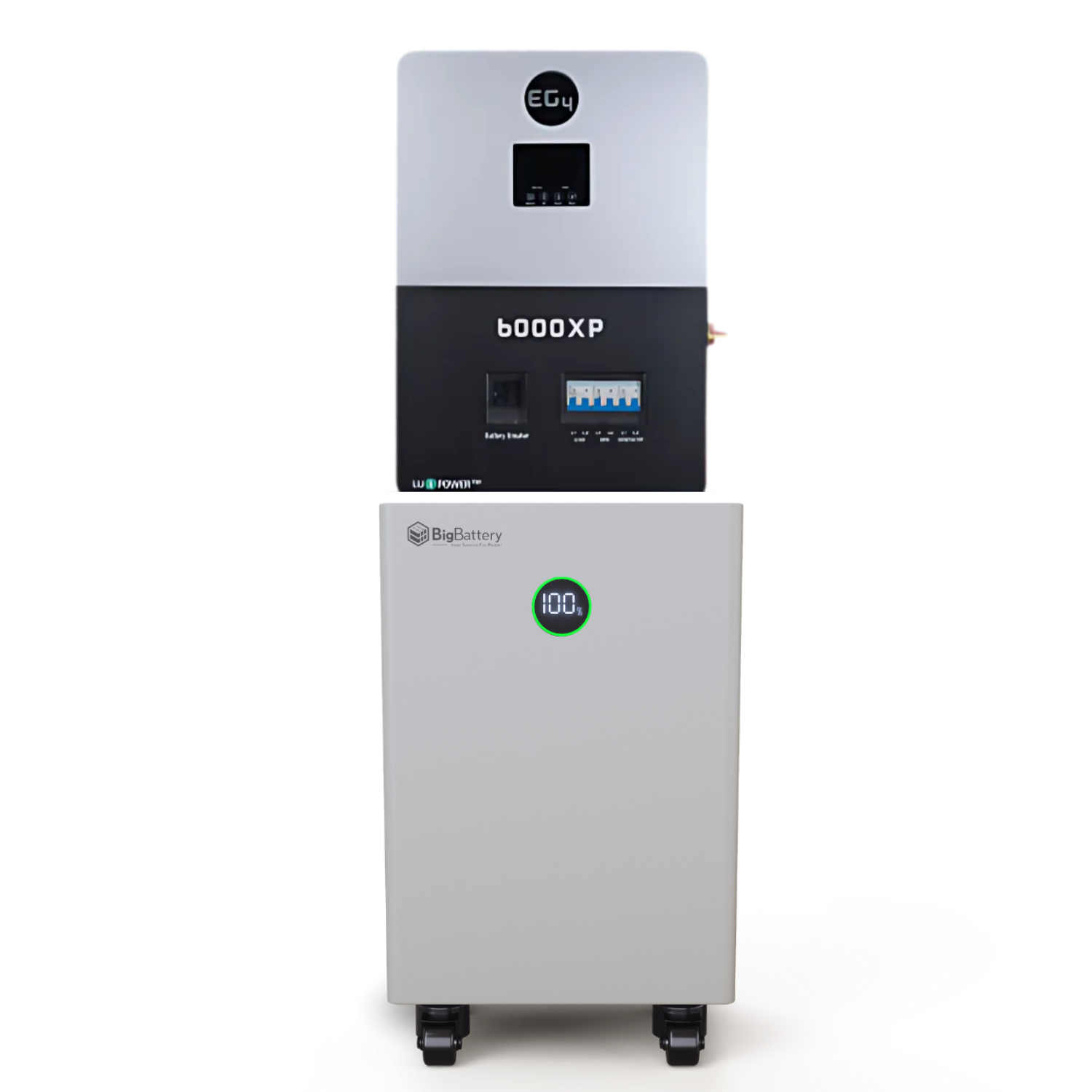 BigBattery Nexus 15kWh Solar Power System with EG4 6000XP Inverter