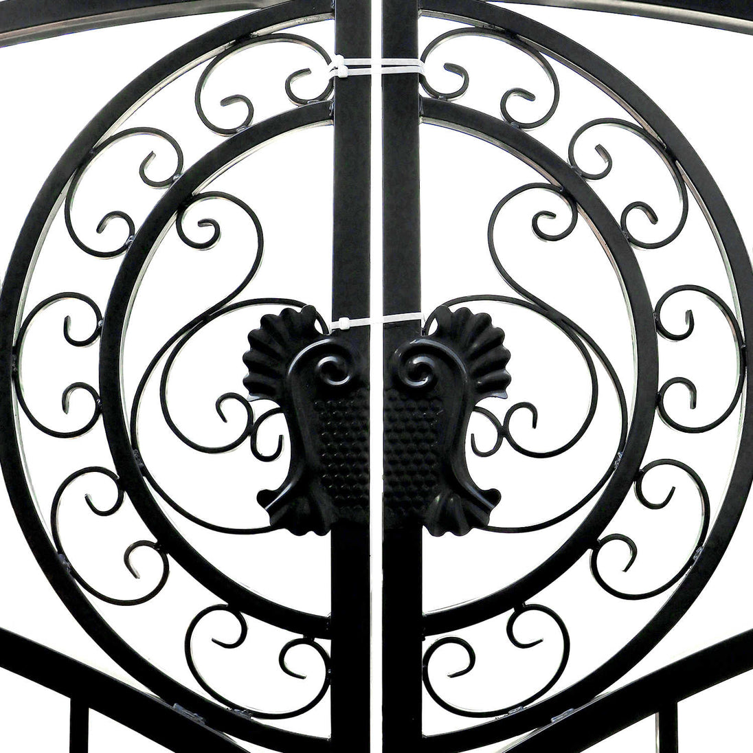 Greatbear 14x8 ft Steel Dual Swing Driveway Gate-European Style - Serenity Provision