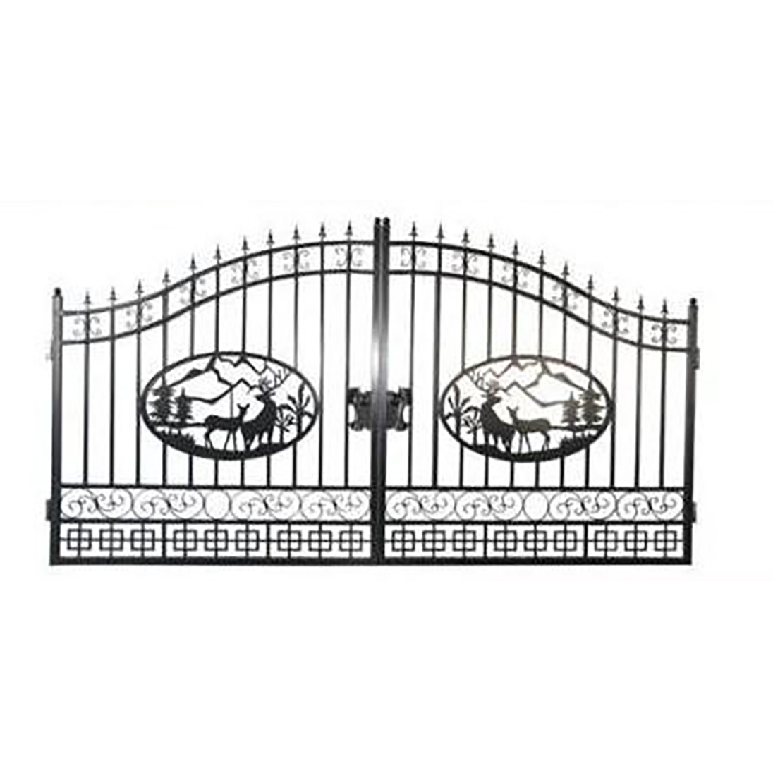 Greatbear Wrought Iron Fence & Driveway Gate - Serenity Provision