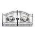 Greatbear Wrought Iron Fence & Driveway Gate - Serenity Provision