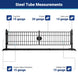 Greatbear 20 ft Steel Farm Driveway Gate - Serenity Provision
