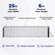 Aleko 25x6 ft Steel Sliding Driveway Gate - MADRID Style - Serenity Provision
