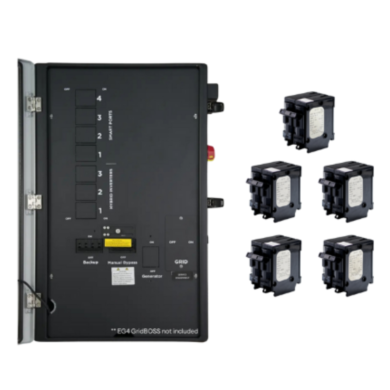 BigBattery EG4 GridBOSS Breaker Kit for GridBOSS MID